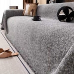 Tấm phủ sofa Chenille nhiều màu chống mèo cào PJ5273