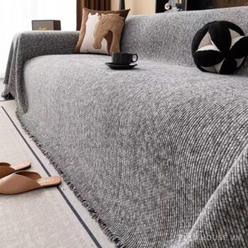 Tấm phủ sofa Chenille nhiều màu chống mèo cào PJ5273