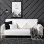 Tấm phủ sofa Chenille trơn phong cách Bắc Âu PJ7632