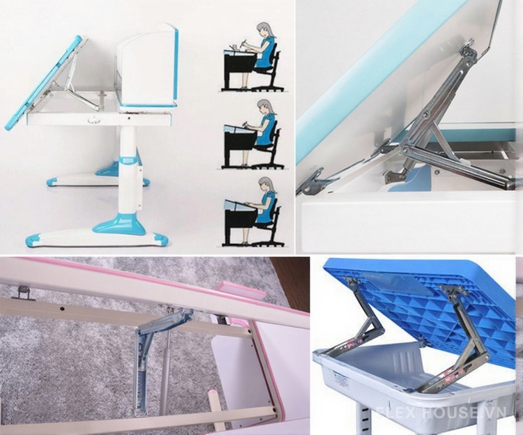 Thanh nâng tạo độ nghiêng cho mặt bàn KY770 6