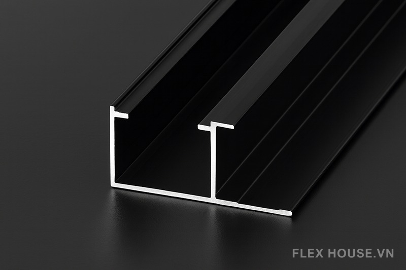 Thanh nẹp hợp kim nhôm có máng Led BM-5229 6