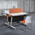 Vách ngăn bàn làm việc bằng gỗ MDF GHO1577