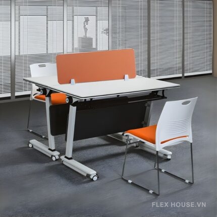 Vách ngăn bàn làm việc bằng gỗ MDF GHO1577