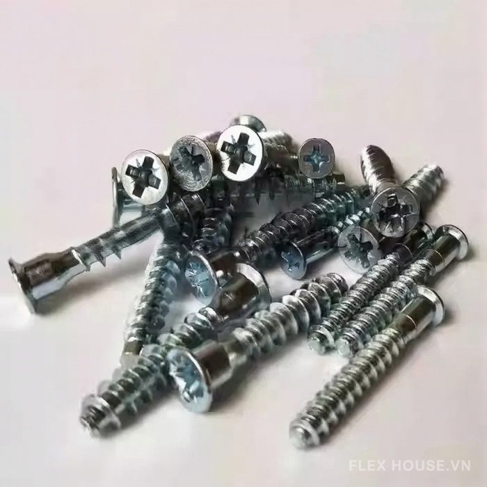 Vít nội thất đầu chữ thập ren M7 QA02 8