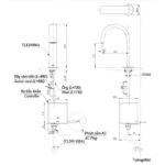 Vòi chậu lavabo cổ cao cảm ứng TOTO TLE24006A