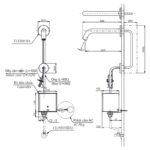 Vòi chậu lavabo gắn tường cảm ứng TOTO TLE26010V