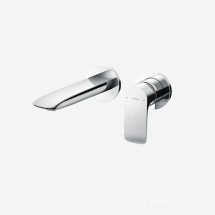 Vòi chậu lavabo gật gù gắn tường 2 lỗ TOTO TLG04309BB (2)
