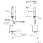 Vòi chậu lavabo tự động để bàn TOTO TLE25007V