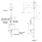 Vòi chậu rửa mặt cảm ứng gắn tường TOTO TLE24010V