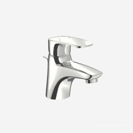 Vòi chậu sứ rửa mặt 1 lỗ nóng lạnh Inax LFV-212S