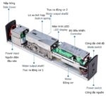 Cửa mở cánh tự động lò xo tích hợp moment lớn SW500