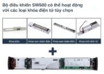 Cửa mở cánh tự động lò xo tích hợp moment lớn SW500