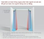 Cửa mở cánh tự động lò xo tích hợp moment lớn SW500