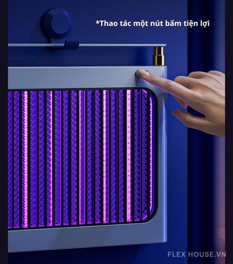 Đèn diệt muỗi lưới điện siêu dẫn 2000V 25dB FB2771