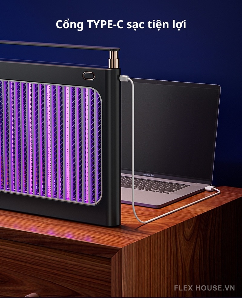 Đèn diệt muỗi lưới điện siêu dẫn 2000V 25dB FB2771