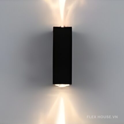 Đèn hắt tường hai đầu sắt sơn tĩnh điện VNT-014B