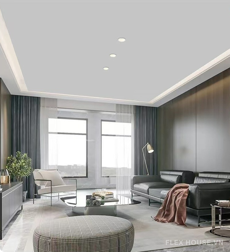 Đèn Spotlight âm trần viền hẹp chống chói XN0273 13 Đèn Spotlight âm trần viền hẹp chống chói XN0273 5