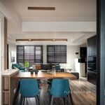 Đèn thả bàn ăn hiện đại gỗ óc chó Bắc Âu DX7862