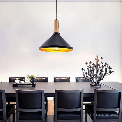 Đèn thả trần hình nón phong cách Industrial TCF06