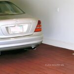 Gạch cao su dài lát sàn gara ô tô chịu lực GV8494