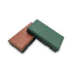 Gạch cao su hạt SBR lát sân vườn chuồng ngựa GV7938