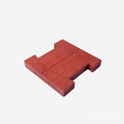 Gạch cao su hình xương chó chống trượt chịu lực GV6690