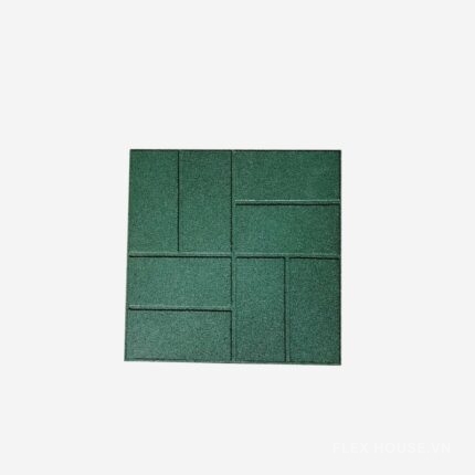 Gạch cao su ngoài trời chống trượt dày 20mm GV8689