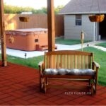 Gạch cao su thanh EPDM chống trượt giảm chấn GV6420