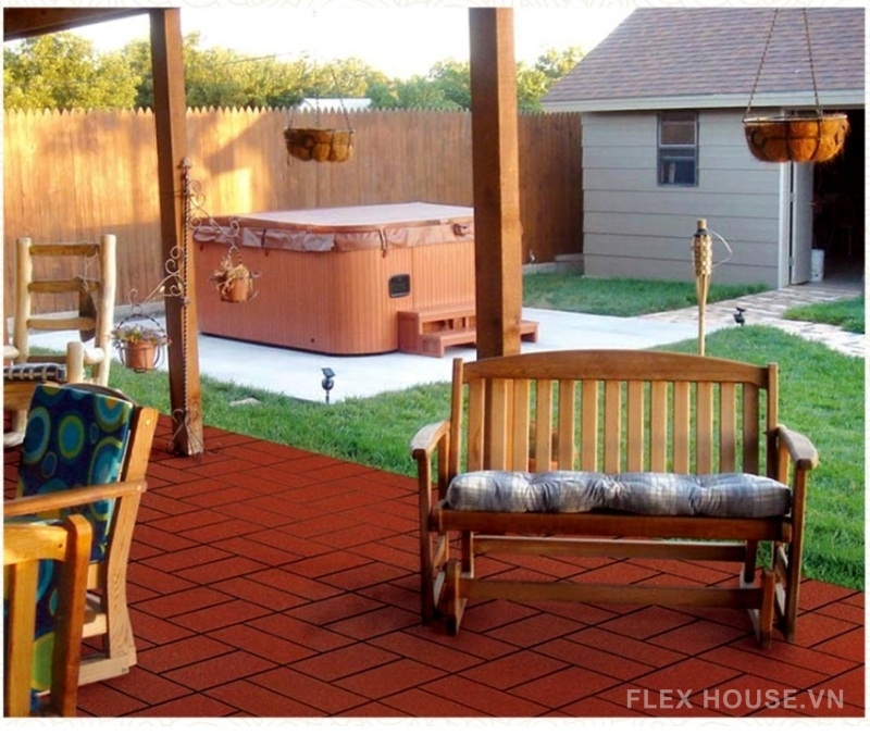 Gạch cao su thanh EPDM chống trượt giảm chấn GV6420 9 Gạch cao su thanh EPDM chống trượt giảm chấn GV6420