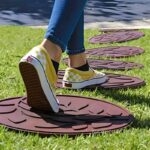 Gạch cao su tròn chống cháy giảm chấn GV1925