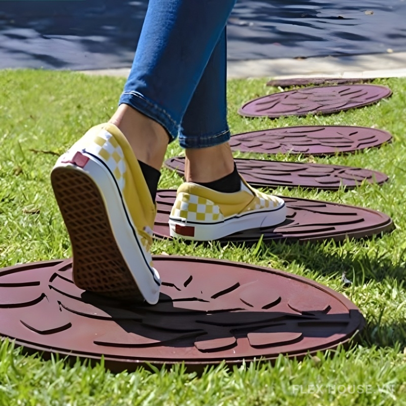 gach-cao-su-tron-chong-chay-giam-chan-gv1925 Gạch cao su tròn chống cháy giảm chấn GV1925