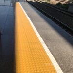 Gạch cao su xúc giác chống trượt cho người khiếm thị GV6679