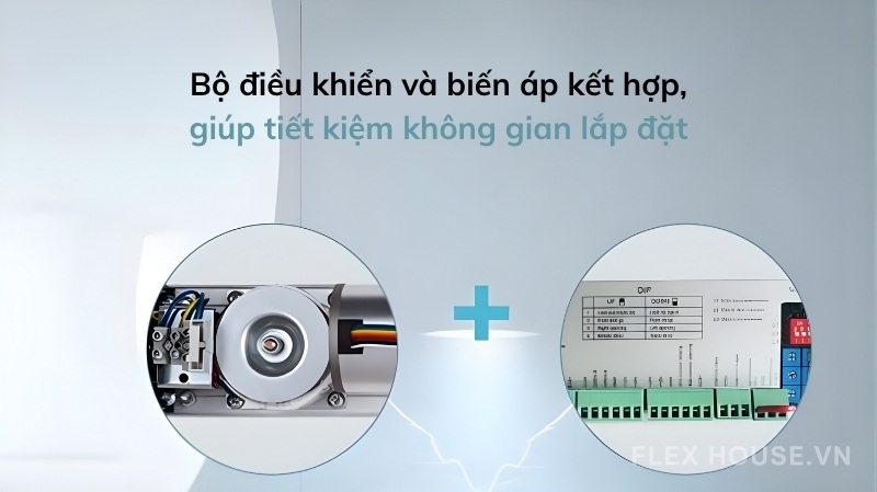 Phụ kiện cửa mở cánh tự động Dual-Sensor SW100SLIM