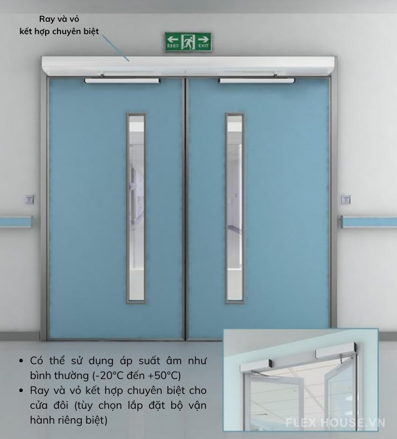 Phụ kiện cửa mở cánh tự động Dual-Sensor SW100SLIM