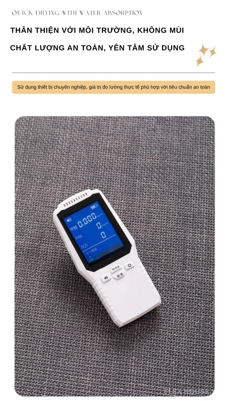 Thảm bếp dệt linen chống trơn trượt 2 mặt XF4511