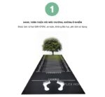 Thảm cao su nhảy xa đàn hồi chống trượt SBR EPDM GV74