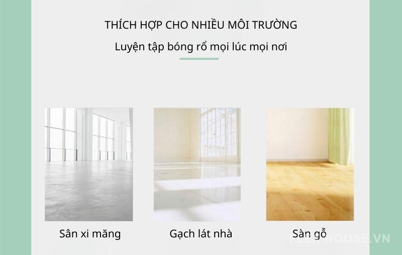 Thảm cao su tập kiểm soát bóng rổ GV215 2 Thảm cao su tập kiểm soát bóng rổ GV215