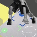 Thảm cao su tập kiểm soát bóng rổ GV215