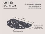 Thảm chống trượt ngoài trời hoa văn rỗng SBR GV36