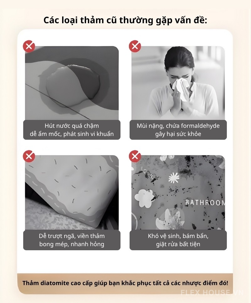 Thảm chùi chân Happy Bath cartoon style XF3908 3 Thảm chùi chân Happy Bath cartoon style XF3908