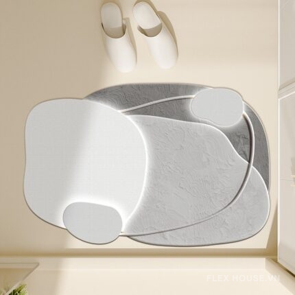 Thảm chùi chân chống trượt Organic Style XF3469.01