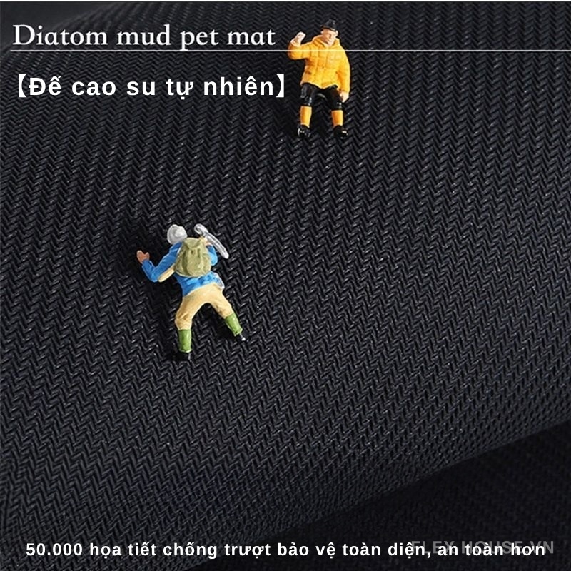 Thảm chùi chân chống trượt cho thú cưng XF9690 4 Thảm chùi chân chống trượt cho thú cưng XF9690