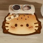 Thảm chùi chân nhà tắm thú cưng Hello Kitty XF9689.01