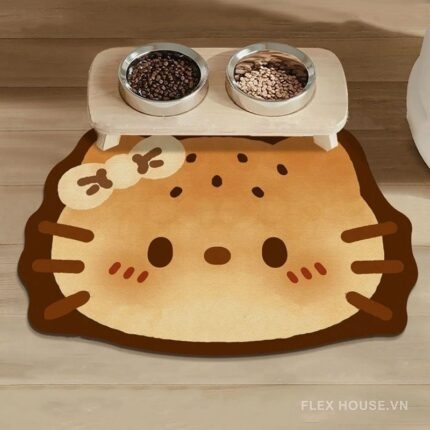 Thảm chùi chân nhà tắm thú cưng Hello Kitty XF9689.01