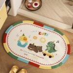 Thảm chùi chân tảo cát hoạt hình dễ thương XF489.01