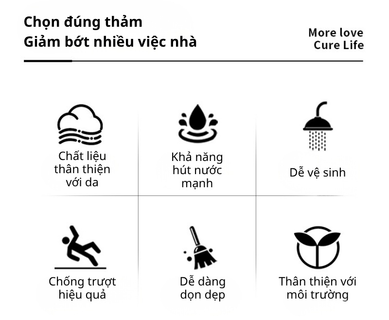 Thảm chống trơn nhà tắm Stuffed Animal XF490