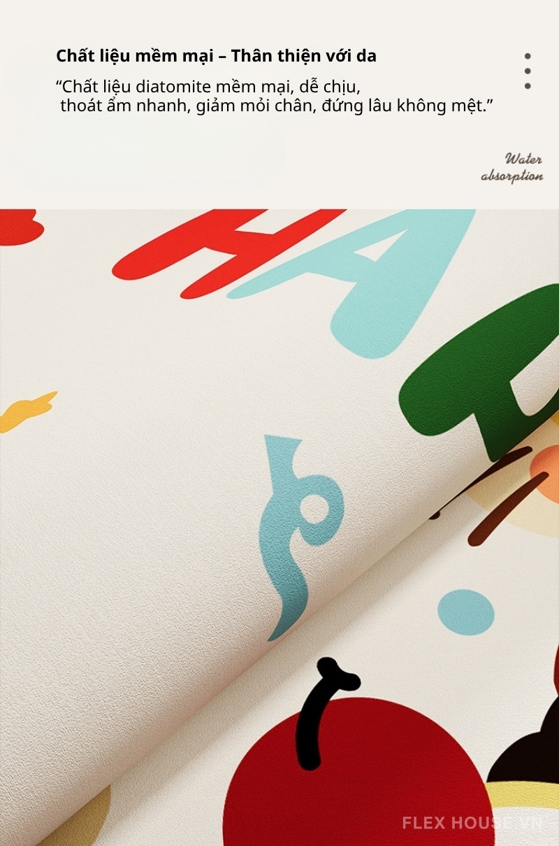 Thảm chống trơn nhà tắm Stuffed Animal XF490