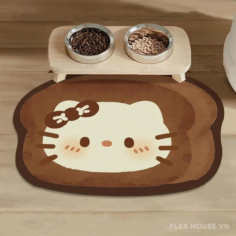 Thảm lót sàn nhà tắm khay ăn uống thú cưng XF9692 5 Thảm lót sàn nhà tắm khay ăn uống thú cưng XF9692