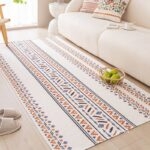 Thảm Ma-rốc vintage cotton linen dệt thủ công XF2295.04