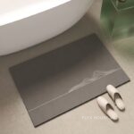 Thảm nhà tắm họa tiết đường sóng tối giản XF1379.02